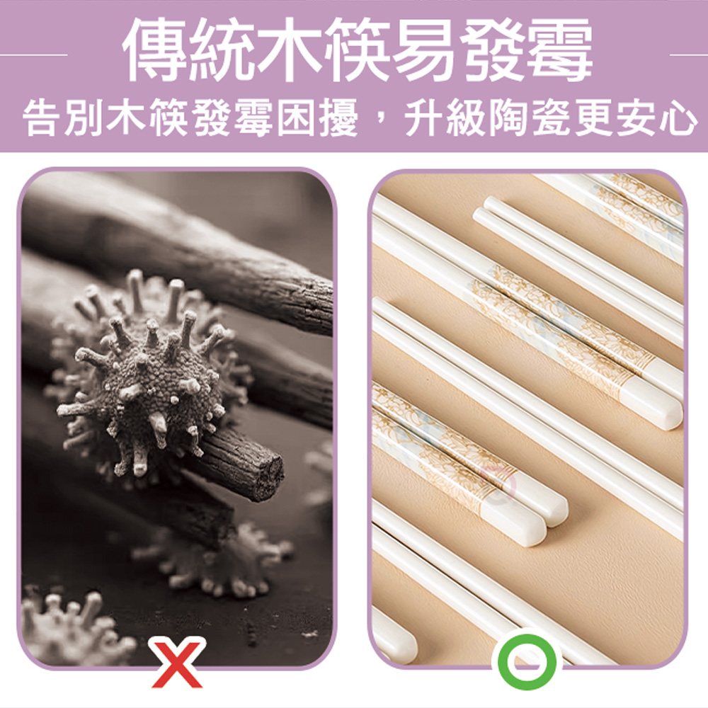 【德昌】青花瓷陶瓷筷