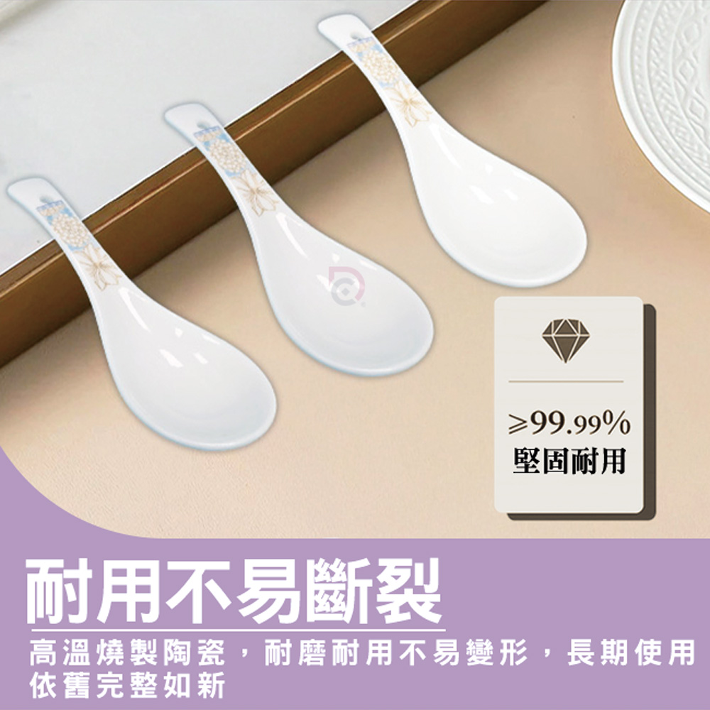 【德昌】青花瓷陶瓷湯匙