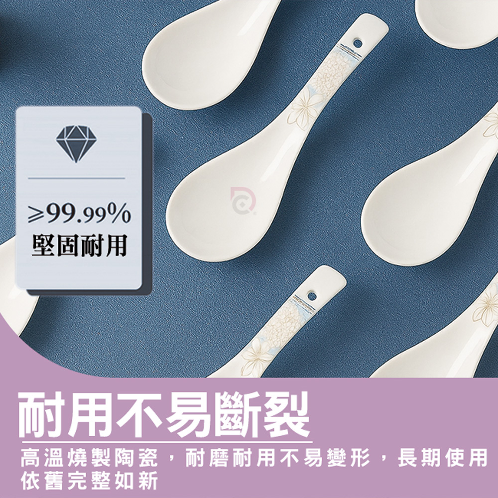 【德昌】青花瓷陶瓷筷匙組