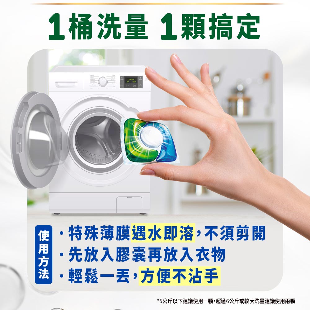 【Persil 寶瀅】三合一洗衣膠囊箱購