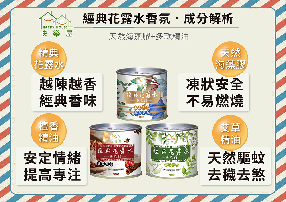 雙11下殺優惠$1111【HAPPY HOUSE快樂屋】經典花露水香氛罐35罐組(味道混和)