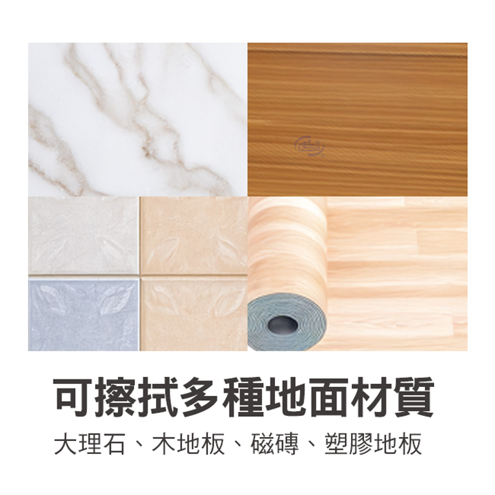 【百鈴】易指神脫手壓旋轉淨汙分離拖把組