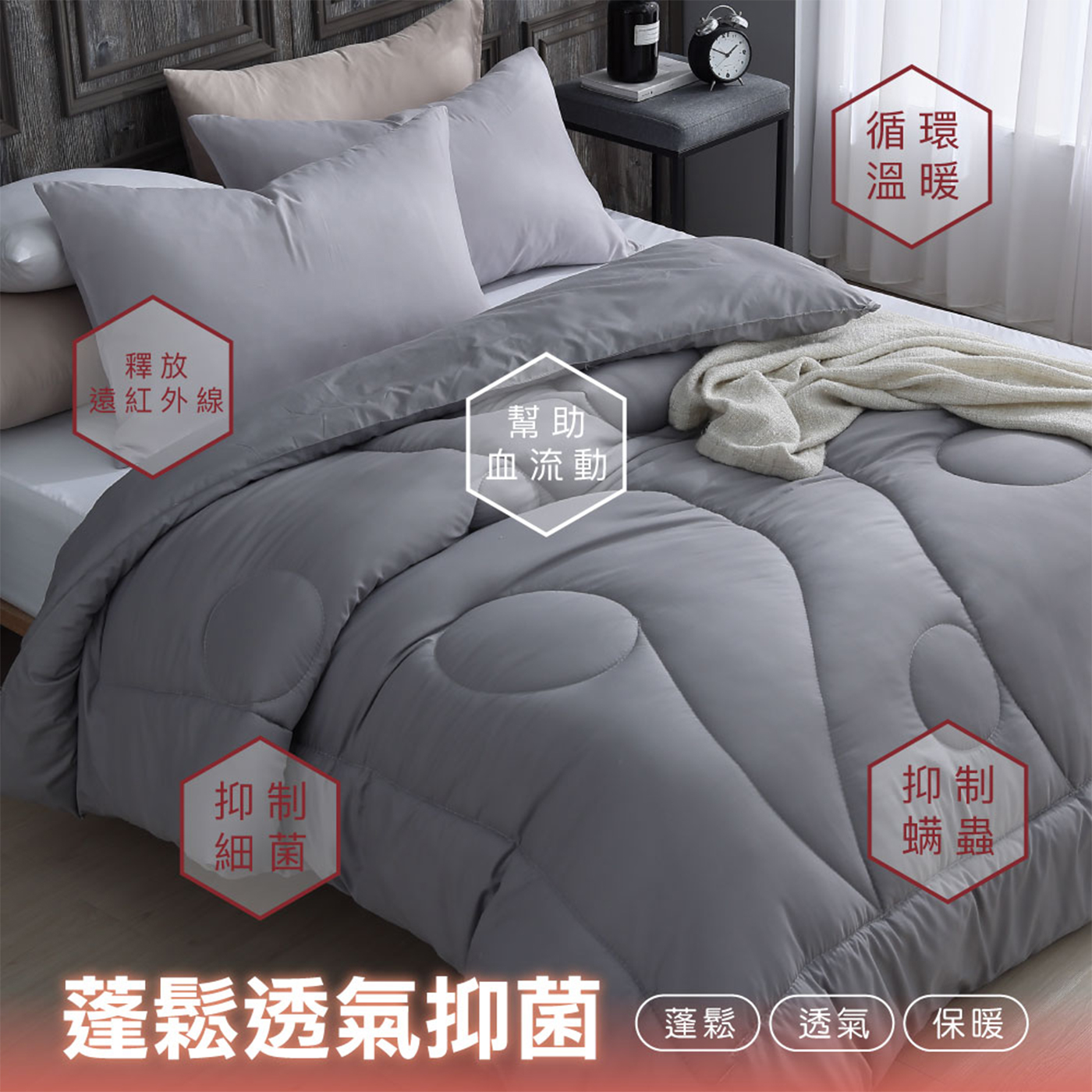 【BEST】台灣製造石墨烯系列 天絲保暖被 水鳥被 發熱羊毛被 四季被 8x7尺保暖被 冬被 多款任選 贈行李箱吊牌 1入