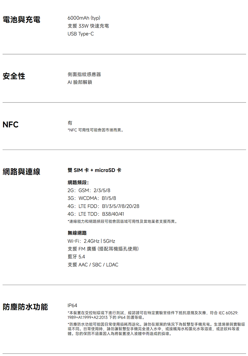 紅米 Redmi 15C (8G+256G) 6.9吋智慧手機-贈空壓殼+鋼化保貼+掛繩+韓版收納包+手機支架+奈米噴劑