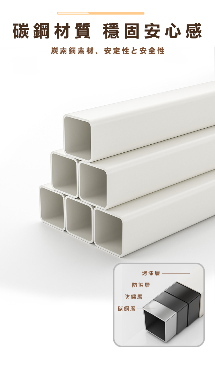 【ANDYMAY2】艾加3in1鐵製多功能兩用折疊衣帽架(OH-K131)