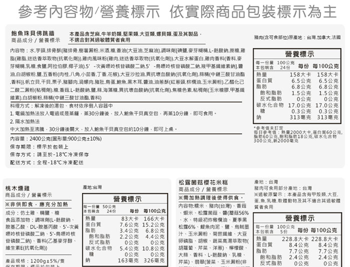 預購【築地一番鮮】年菜|必買主食|5道組|4菜1湯|3-5人 2/1-2/7出貨