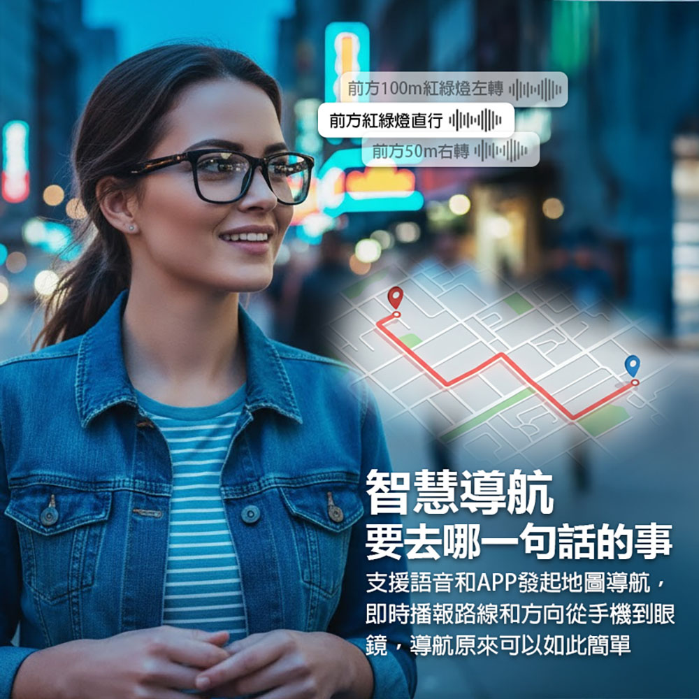 IS-S05 AI版 智能藍芽眼鏡(通過SGS認證 全系列雙基板+TWS立體音雙聲道 骨傳導技術 寶利徠鏡片)
