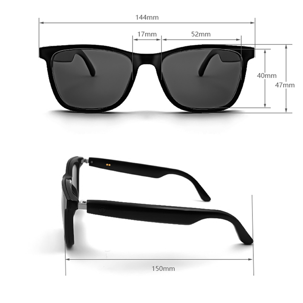 IS-S05 AI版 智能藍芽眼鏡(通過SGS認證 全系列雙基板+TWS立體音雙聲道 骨傳導技術 寶利徠鏡片)