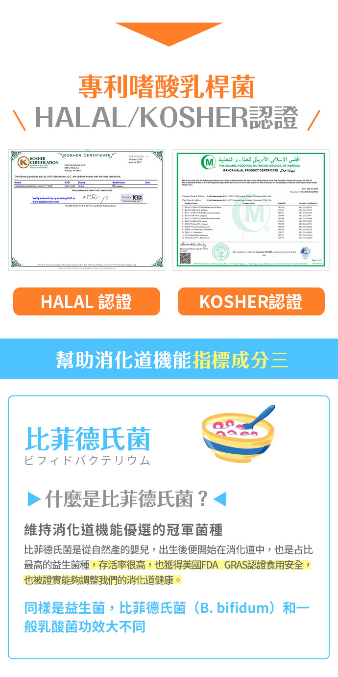 UDR 300億專利乳鐵蛋白比菲菌