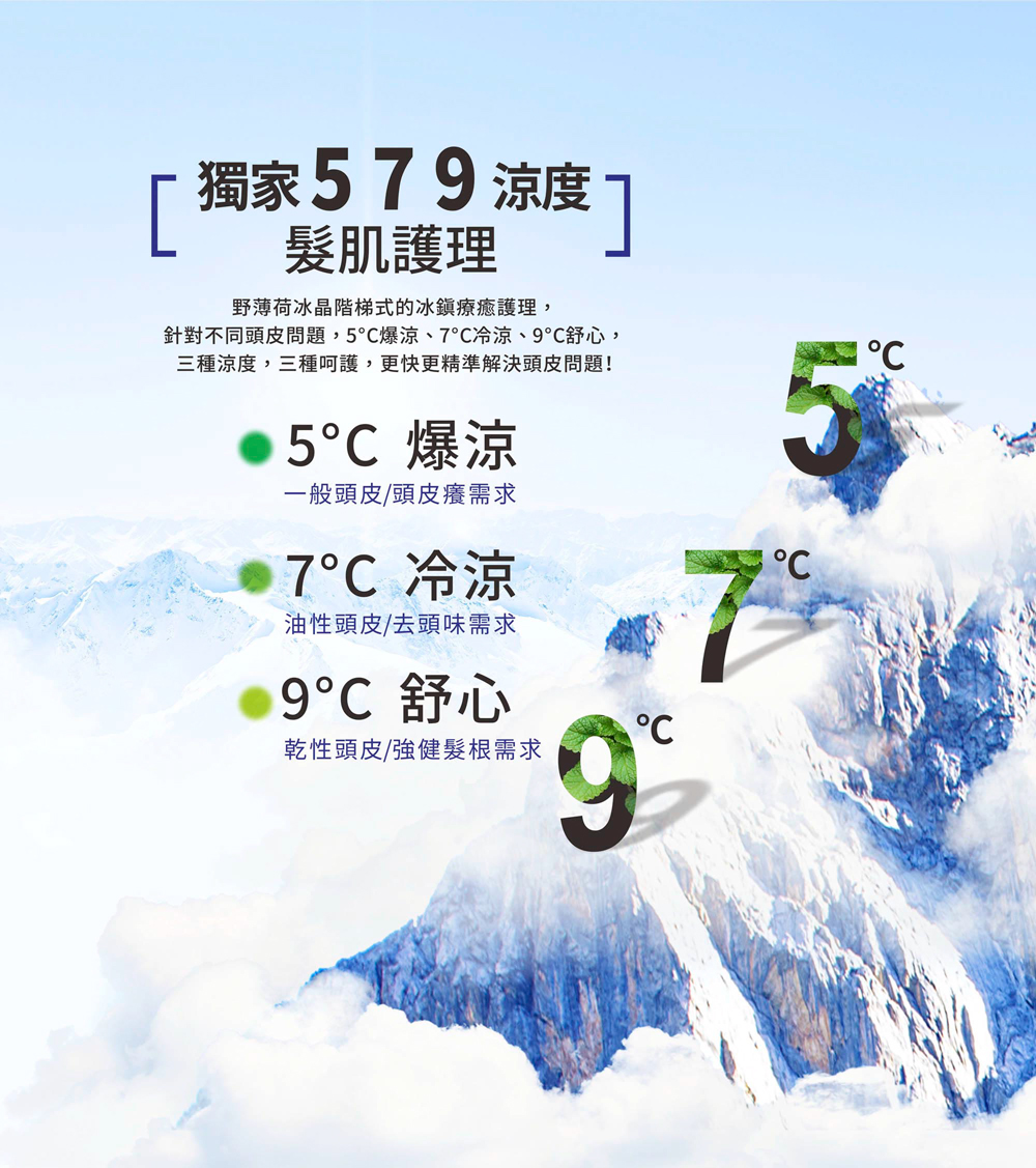 金美克能 抗屑洗髮乳9˚C 強健配方 750ml