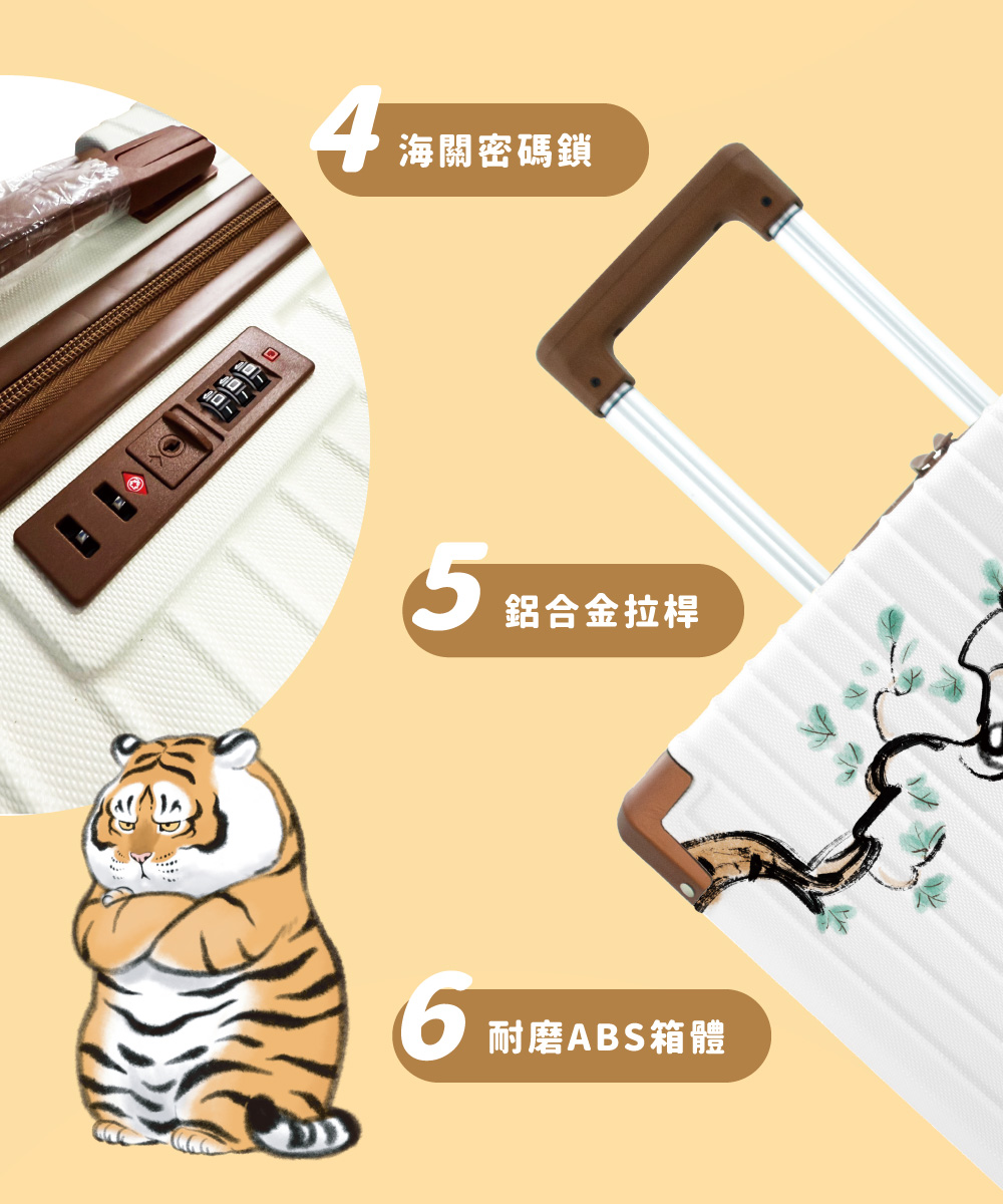 我不是胖虎行李箱|聖誕大禮包|胖且生氣18吋 正版授權 旅行箱