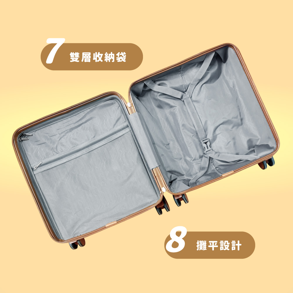 我不是胖虎行李箱|聖誕大禮包|胖且生氣18吋 正版授權 旅行箱