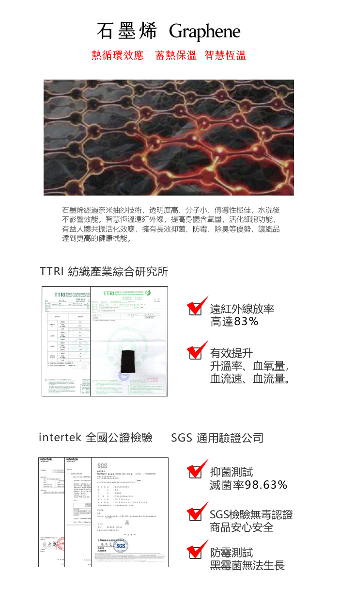 韓系速暖型發熱羽絲絨水洗棉冬被 / 石墨烯恆溫機能被 / 抗菌雲朵被