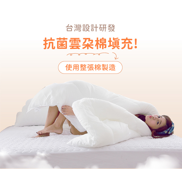 韓系速暖型發熱羽絲絨水洗棉冬被 / 石墨烯恆溫機能被 / 抗菌雲朵被