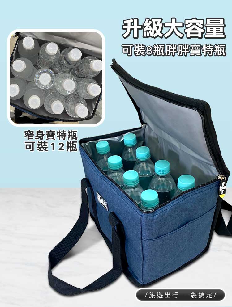 【阿丹狗】加厚花漾鋁箔牛津布保冷包