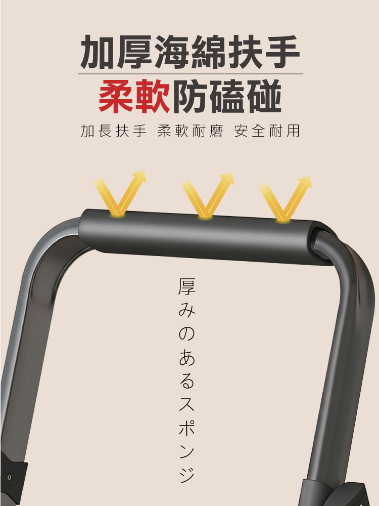 【ANDYMAY2】穩步安全扶手折疊人字梯(OH-K605)