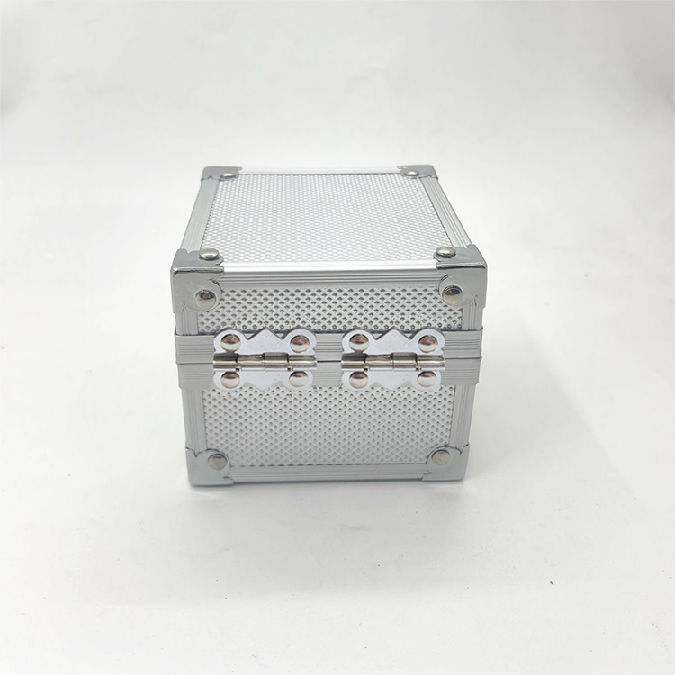 鋁製方形小型首飾收納盒
