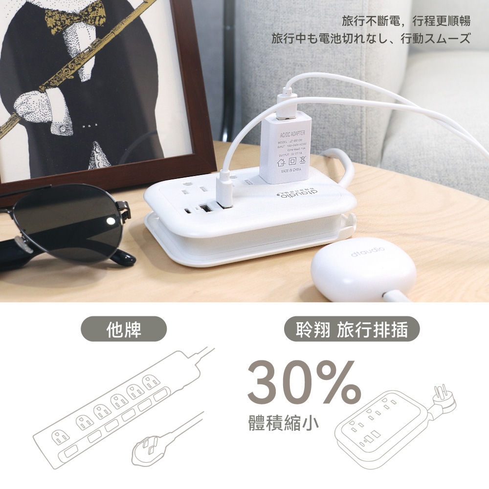 【DTAudio聆翔】多國旅行排插|多種插座、延長線