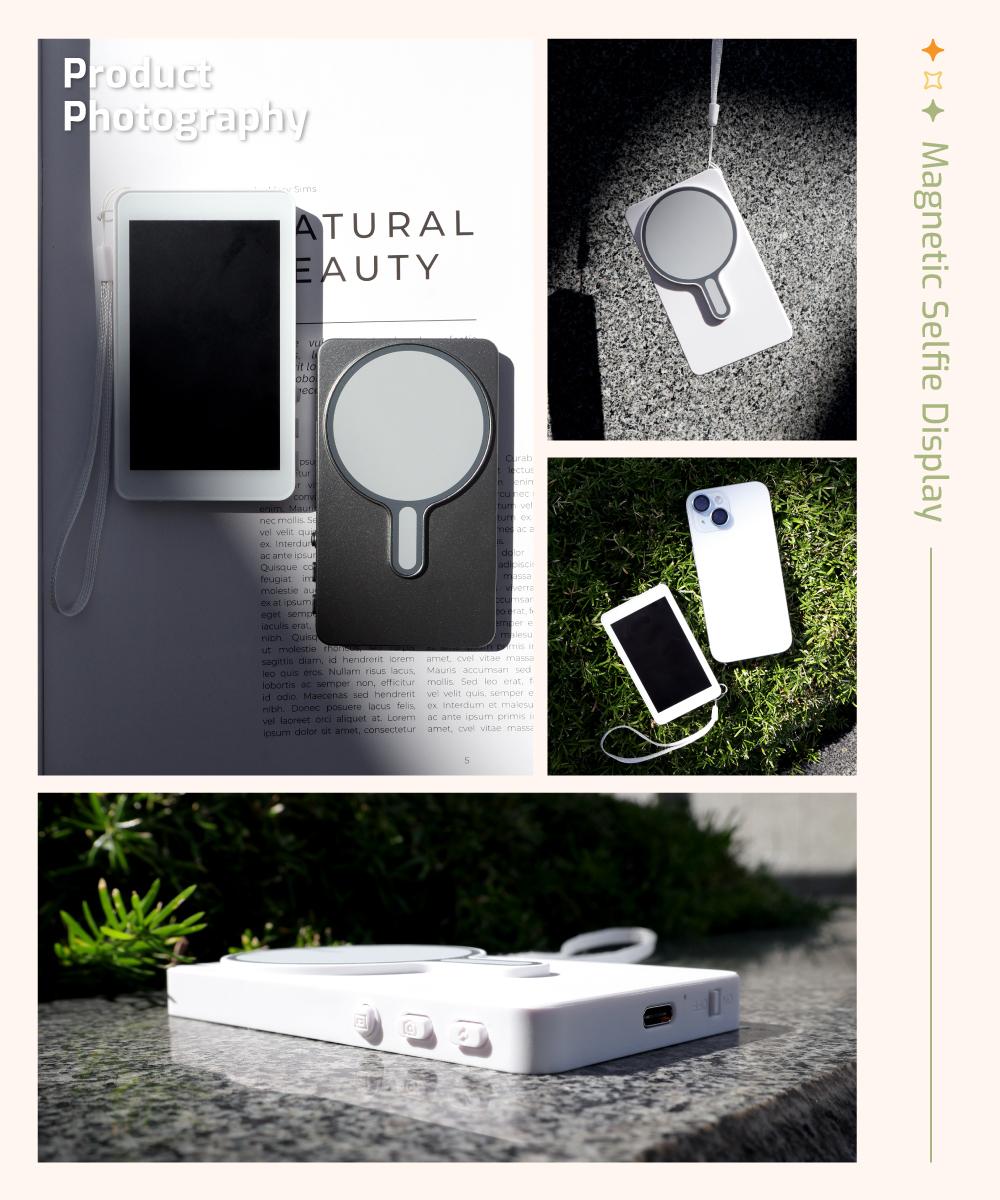 【DTAudio 聆翔】磁吸自拍螢幕|高清畫質、即時顯影