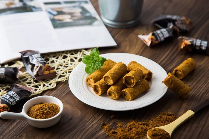 【台灣上青】花生醬一口蛋捲任選(16個/袋) 獨立包裝