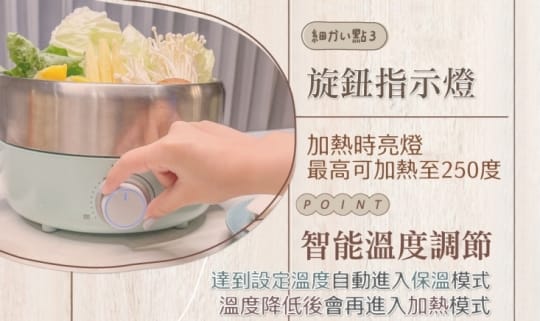 【NICONICO】小美美型鍋 NI-C802贈烤盤乙個