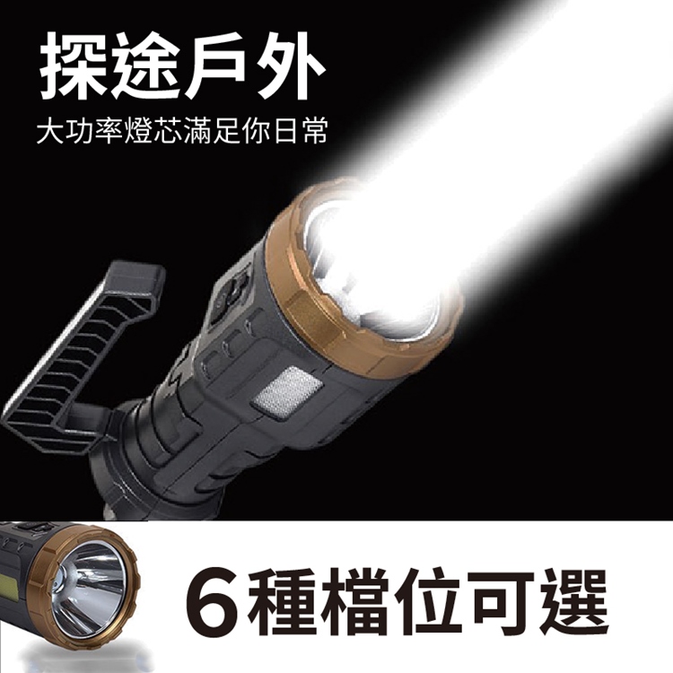 手提可拆卸高亮工作手電筒