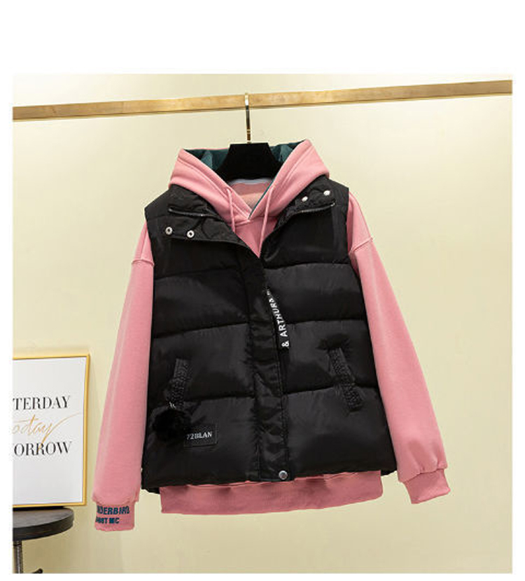 韓版簡約時尚輕暖馬甲背心