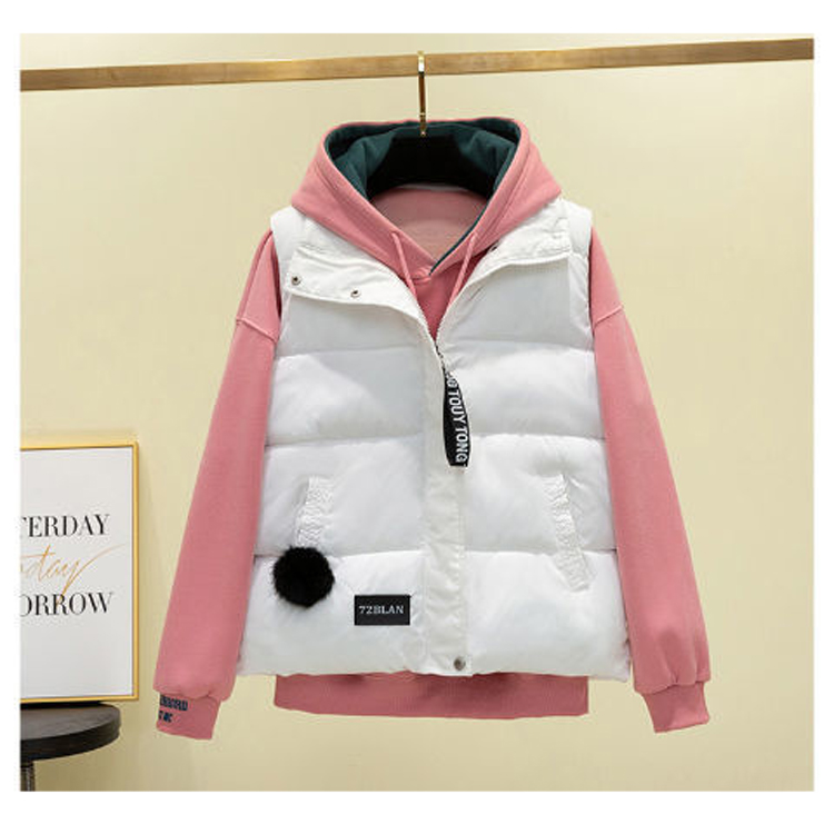 韓版簡約時尚輕暖馬甲背心