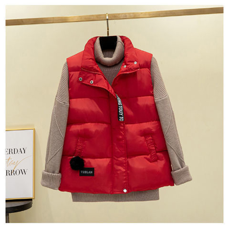 韓版簡約時尚輕暖馬甲背心