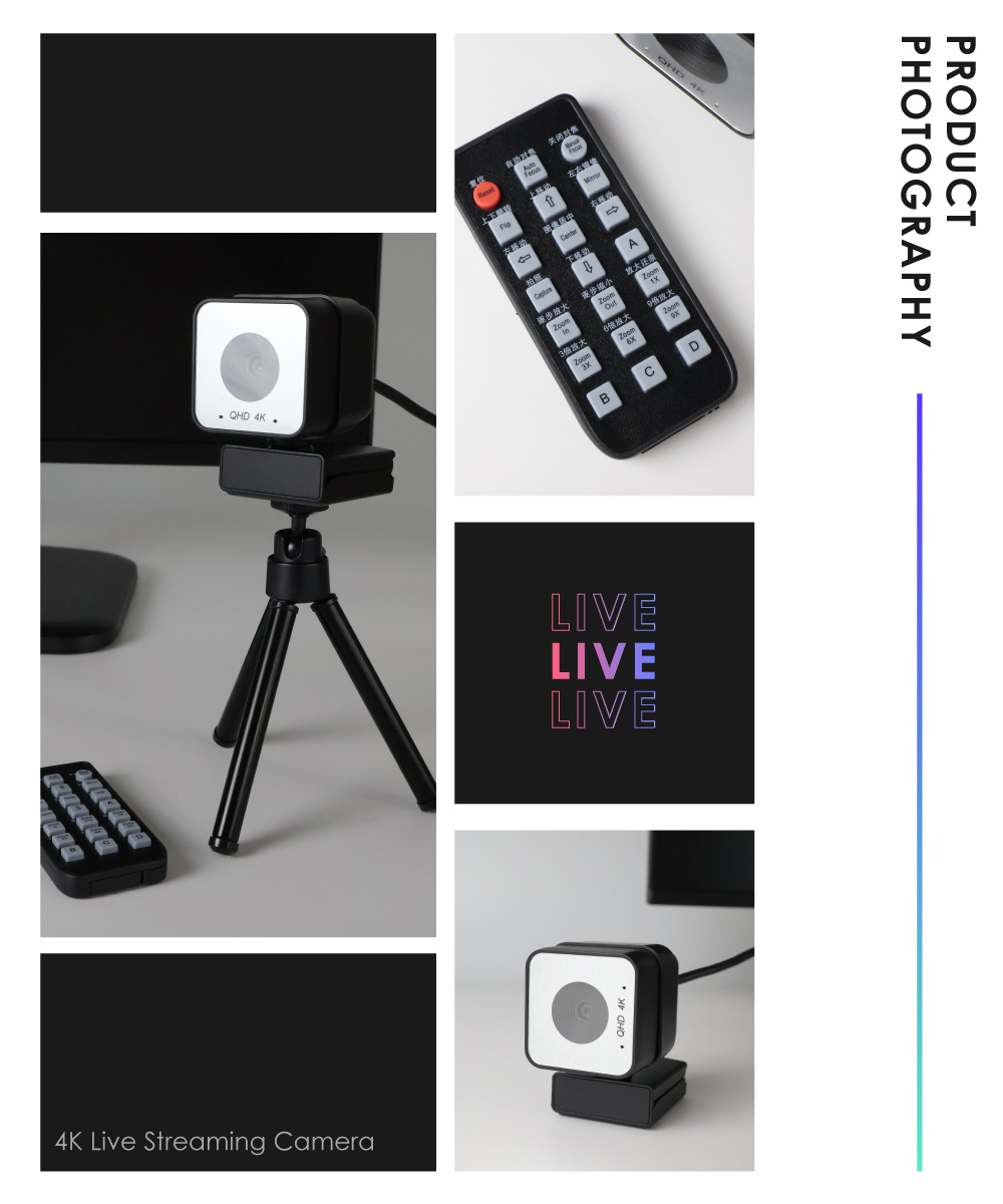 【DTAudio聆翔】4K高清網路攝影機|影音創作、多功能遙控