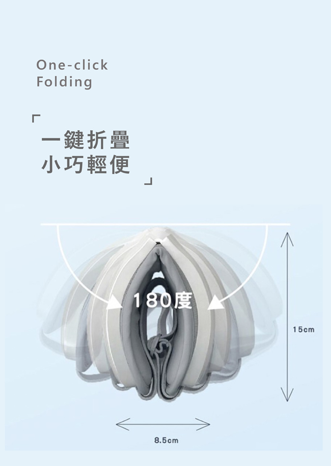 睛舒適微震熱感眼部按摩器 升級款