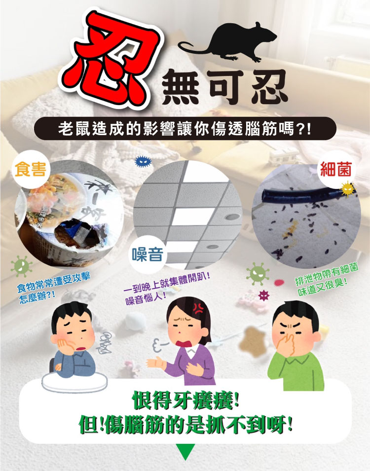 【HAPPY HOUSE快樂屋】第一強效防鼠凝膠120g-買5送1