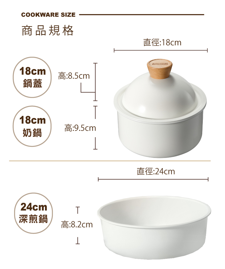 【ANDYMAY2】韓式陶瓷不沾鍋(AM-D901)