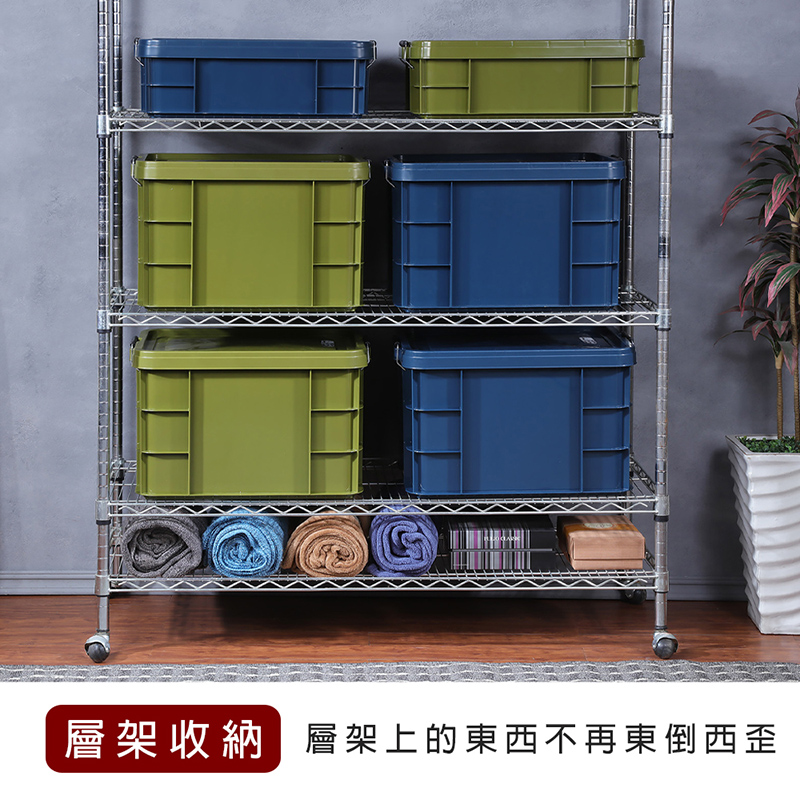 KEYWAY 工業風強固型掀蓋式整理箱21L&45L