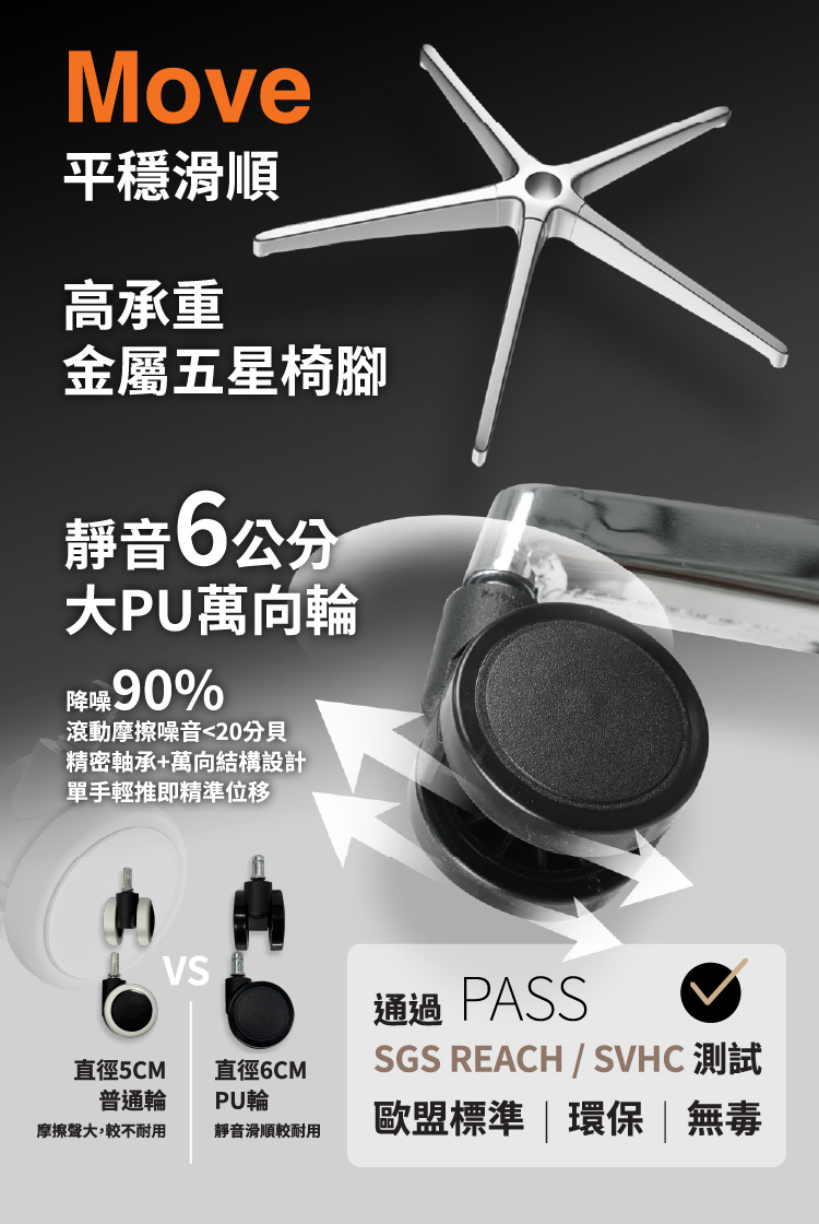 【ANDYMAY2】格拉斯人體工學安全透氣辦公椅-X08獵豔款(OH-K228)