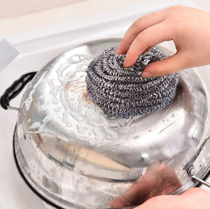 【愛家】金鋼刷(清潔鋼絲球) 不鏽鋼清潔刷 密度升級