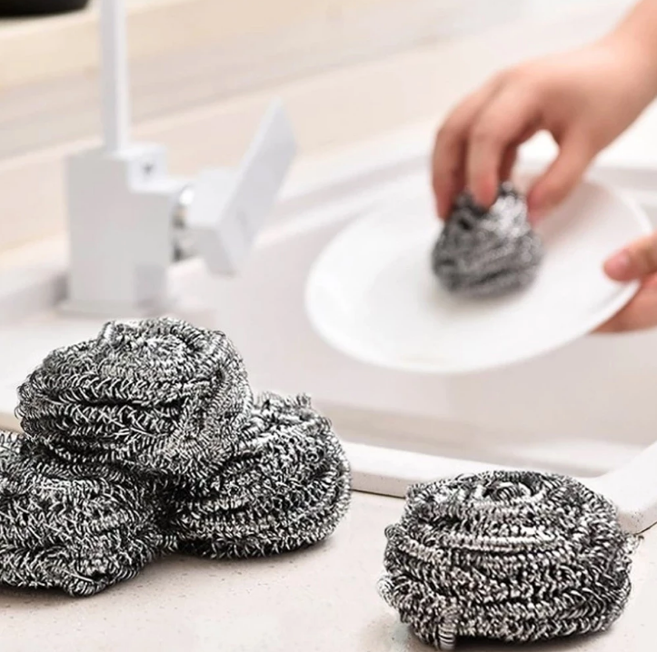 【愛家】金鋼刷(清潔鋼絲球) 不鏽鋼清潔刷 密度升級