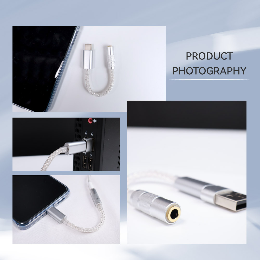 【DTAudio聆翔】Type-C to 3.5mm 耳機轉接頭-旗艦款|即插即用、錄音室級還原