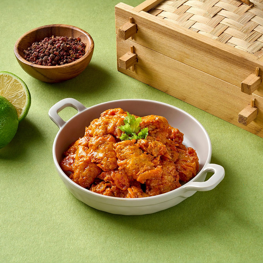 1KG家庭號植物肉 (砂鍋肉/傳香肉燥/口水雞)