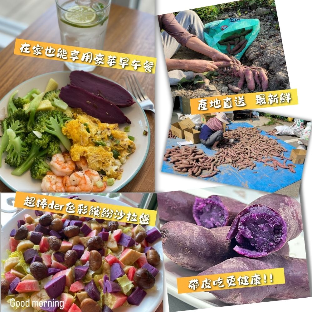 (季節限定)台南將軍-紫心地瓜