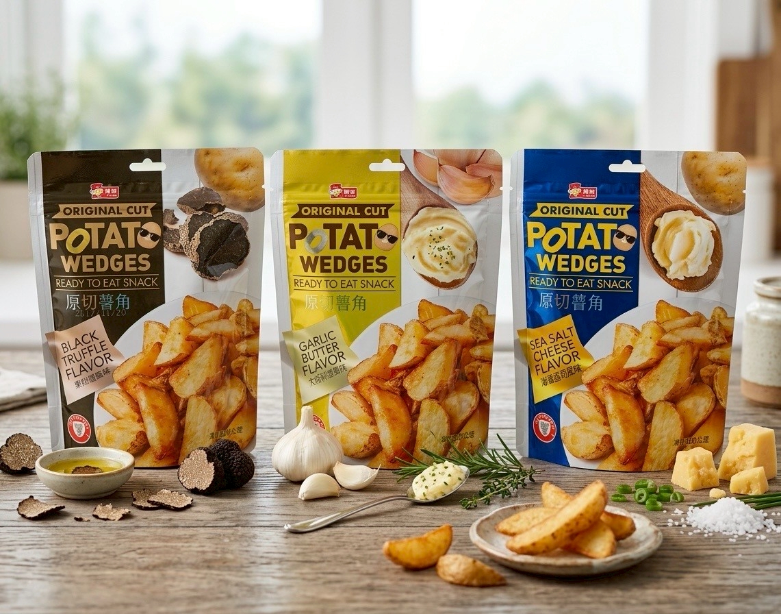【福伯】原切薯角(黑松露風味/大蒜奶油風味/海鹽起司風味)