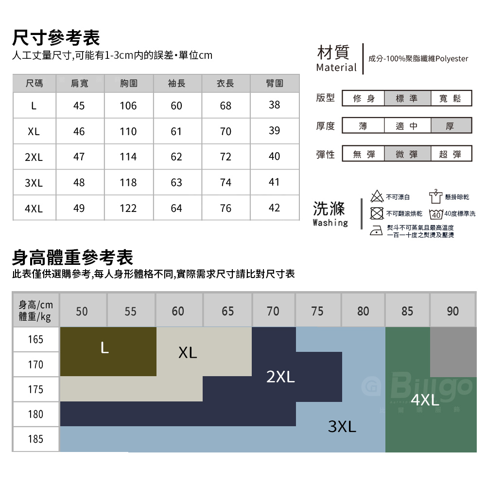 緹花針織格紋刷毛假兩件POLO衫