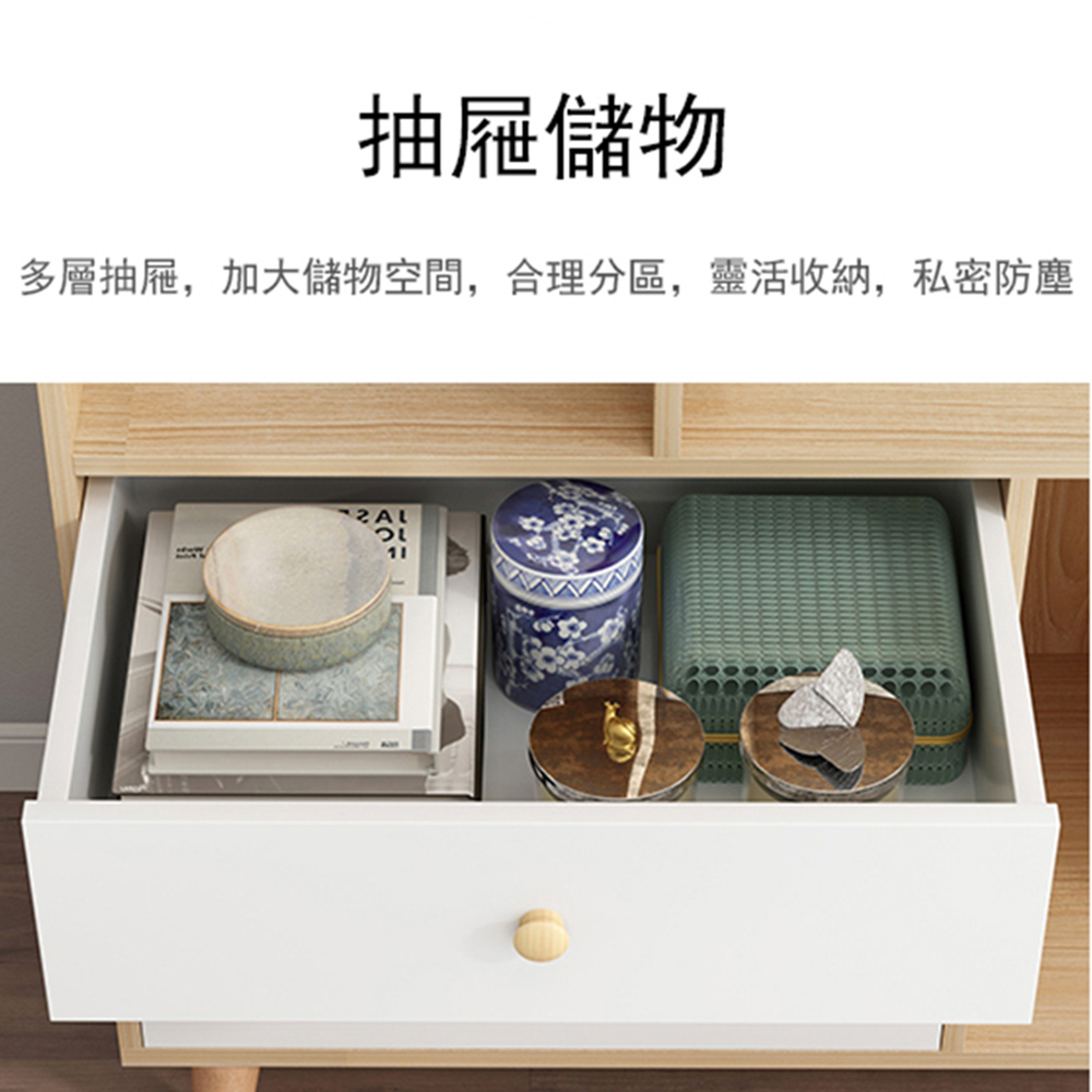 【E家工廠】書櫃 收納櫃 儲物櫃 書架靠牆置物架 多功能展示櫃 004