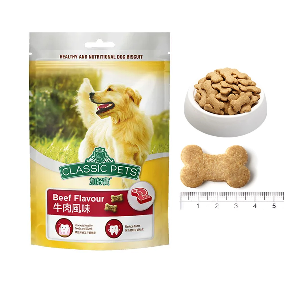 Classic Pets 加好寶 狗餅乾系列 300G 狗點心 狗零食 (牛肉配方、關節保健配方)任選
