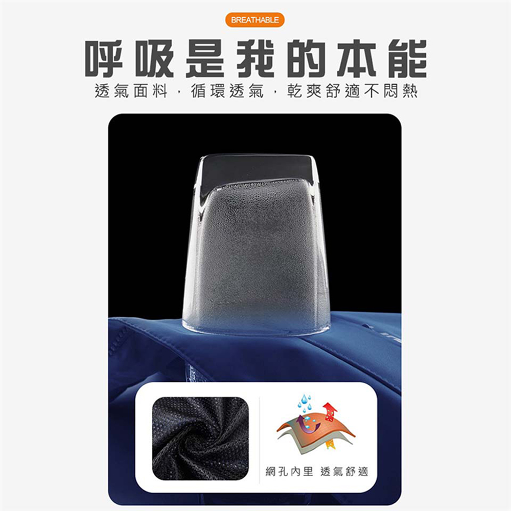 【JAR嚴選】會呼吸的機能防風防水保暖衝鋒外套
