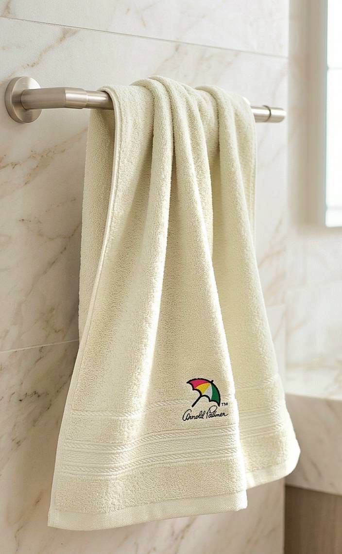 凱美棉業 MIT台灣製 厚實雨傘牌 刺繡純棉吸水毛巾 粉嫩款