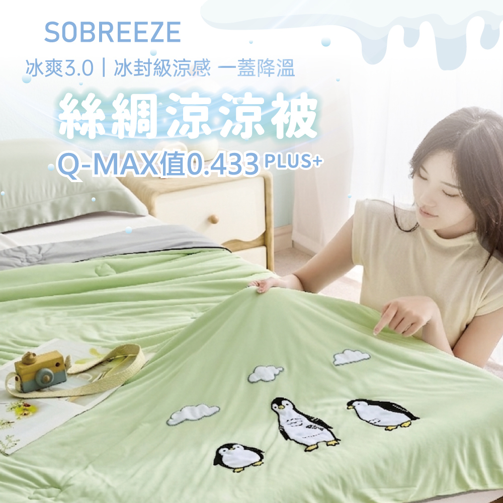 CoolTouch爽涼冰封絲綢涼涼被 (多色任選)冷氣毯 涼感紗 涼被 夏被涼被
