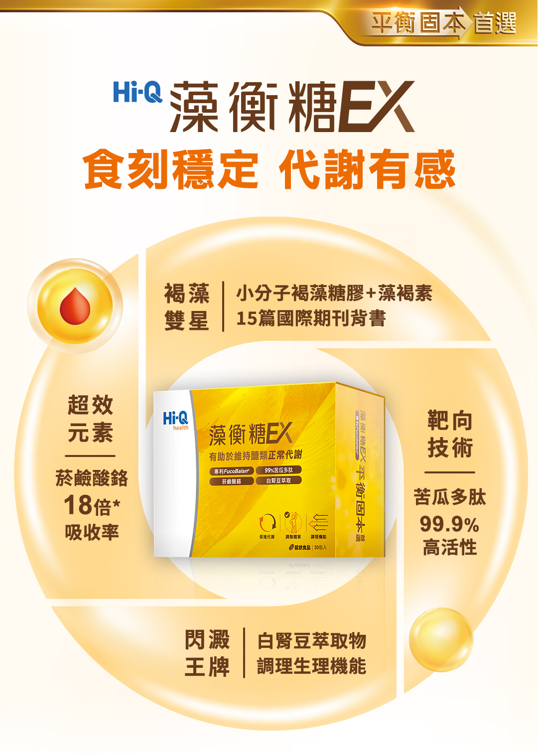 HiQ 藻衡糖EX錠