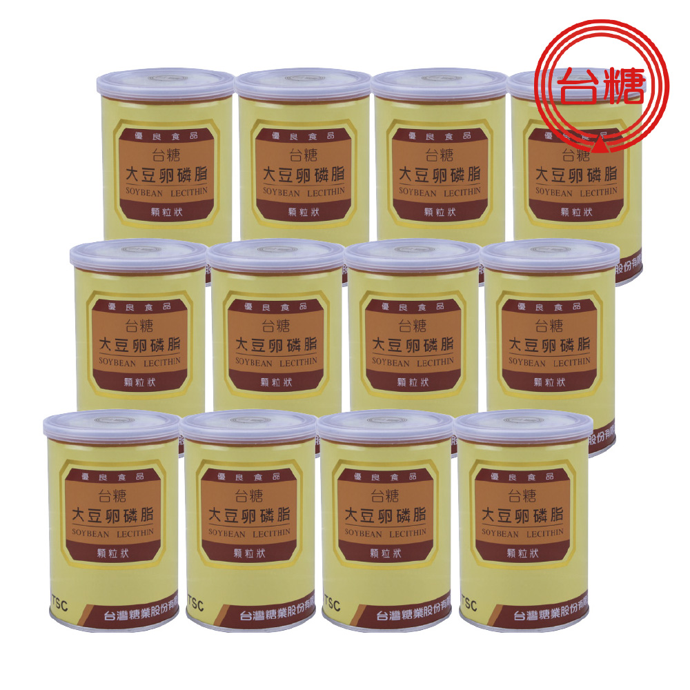 【台糖】大豆卵磷脂 (200g/罐*12罐)