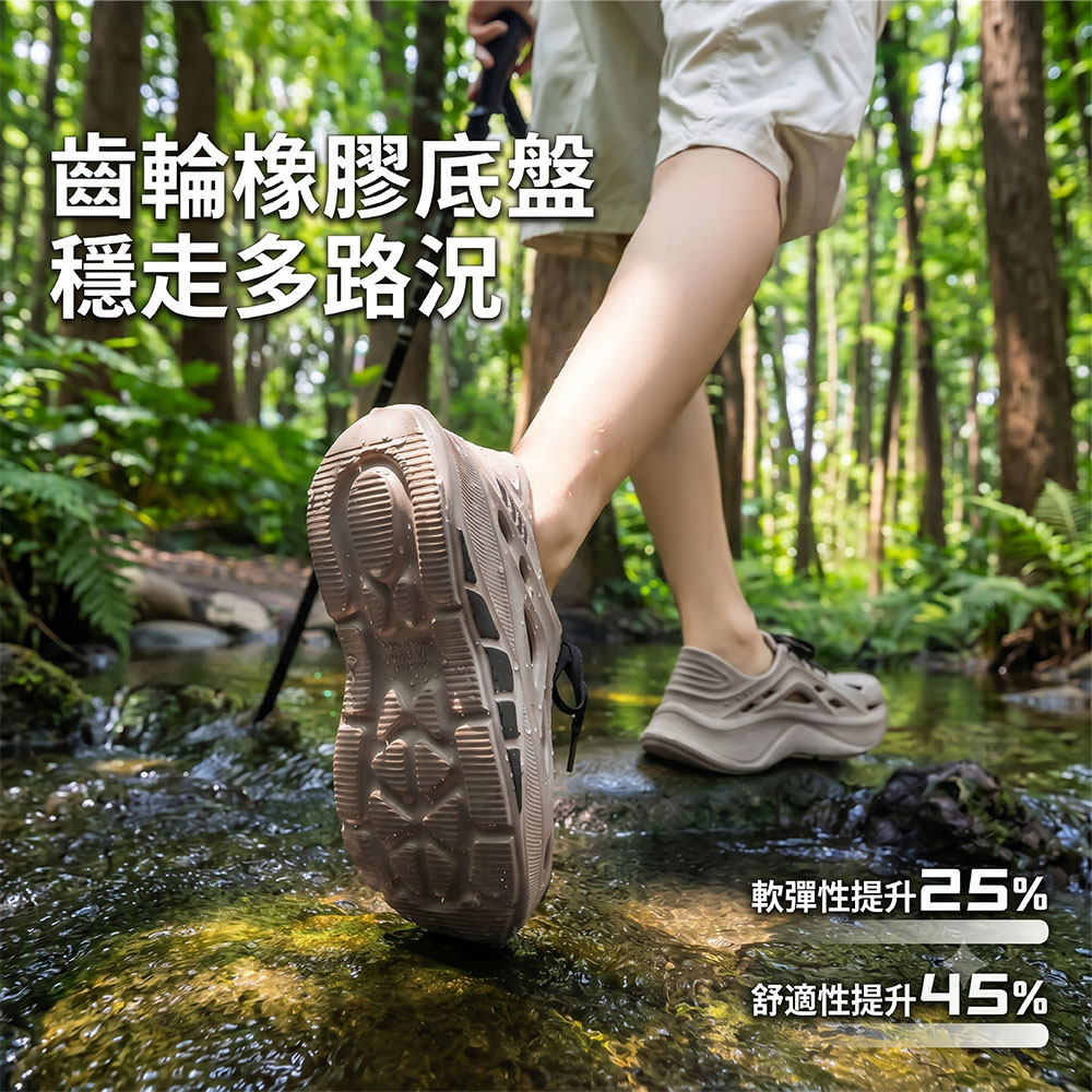 【JAR嚴選】厚底耐磨防滑透氣登山開車涉水鞋(預購14個工作天)